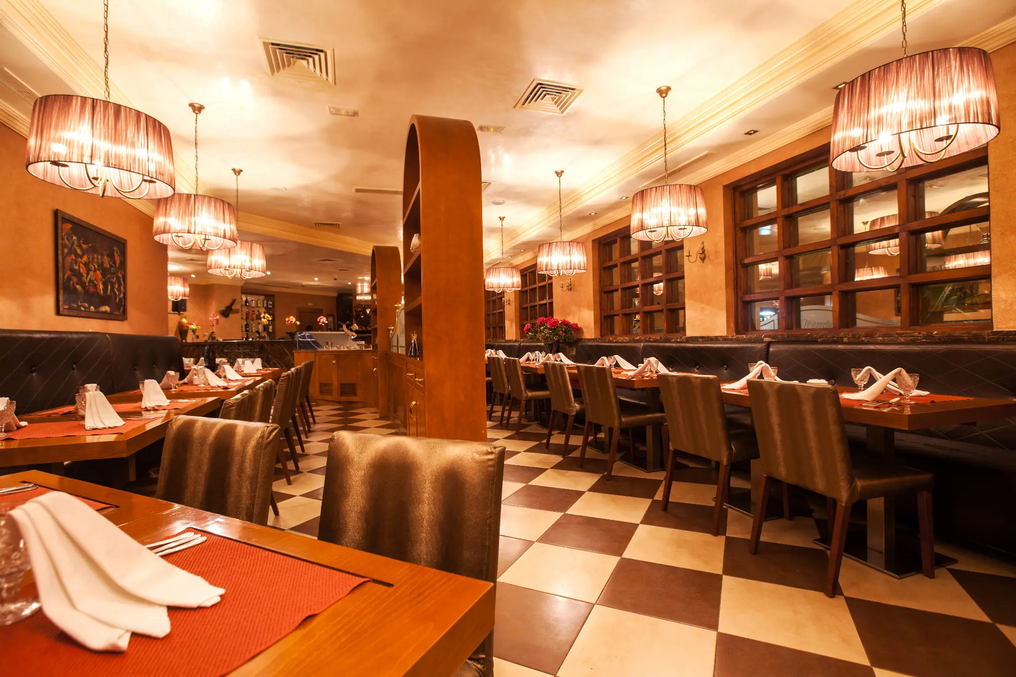 Restaurant photographié pour Eden Hotels Groupe